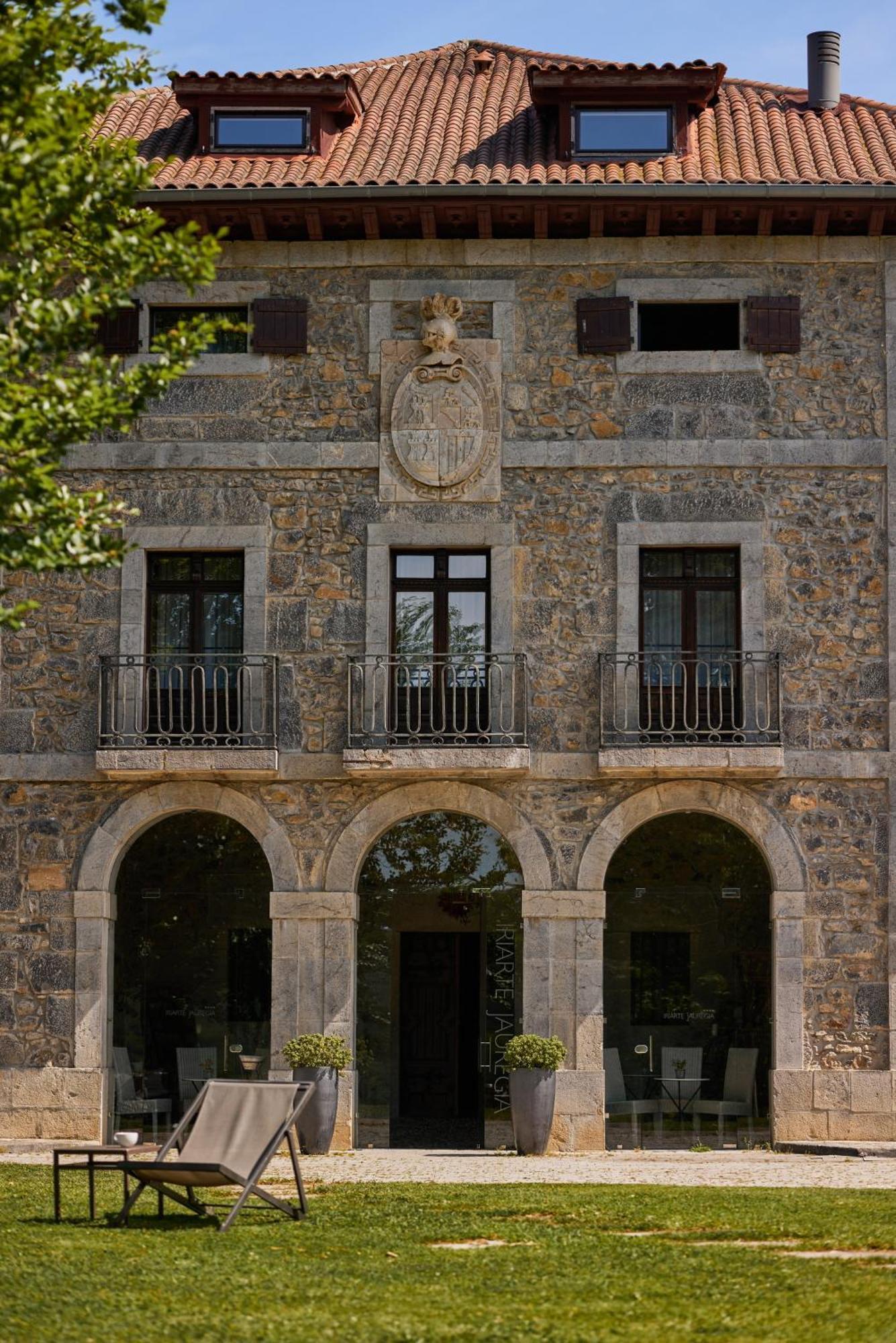 Hotel Iriarte Jauregia Bidegoian Esterno foto